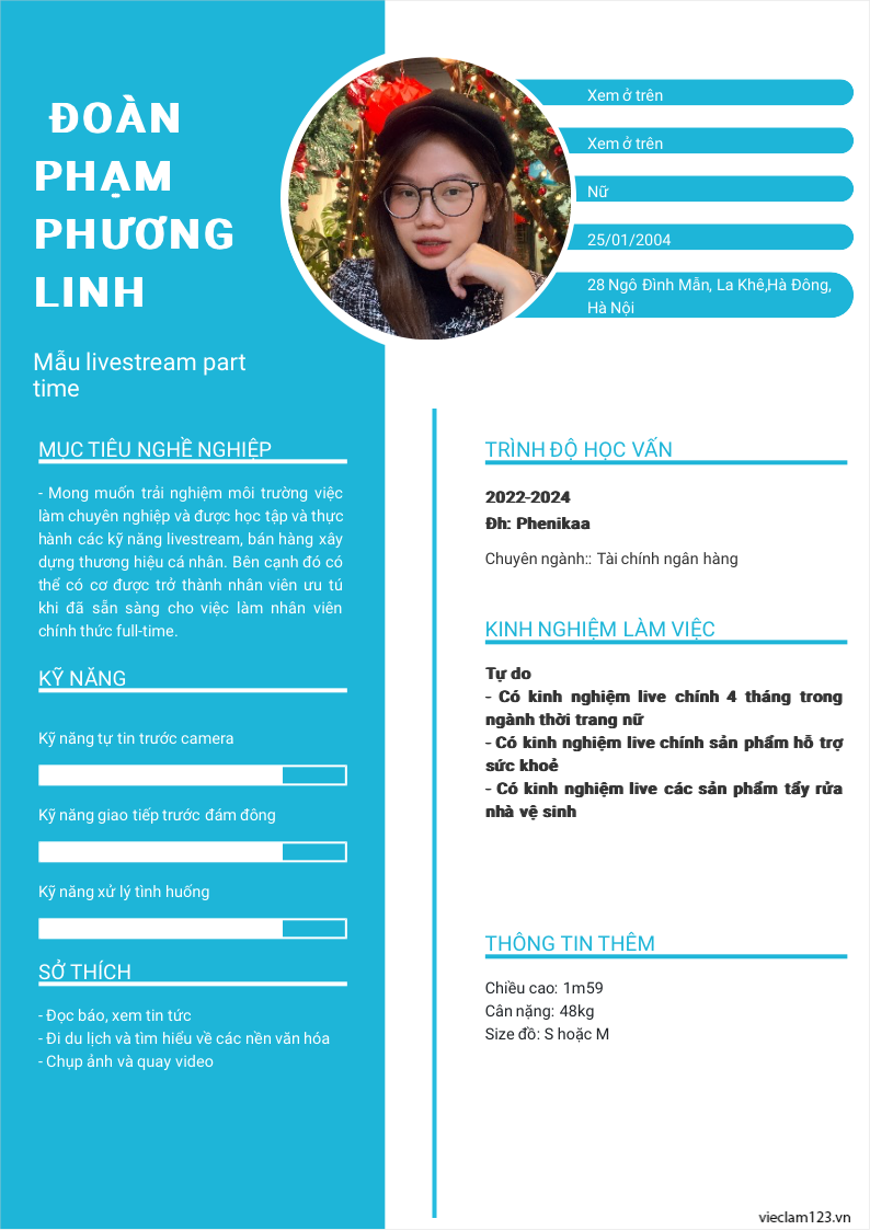 ảnh cv