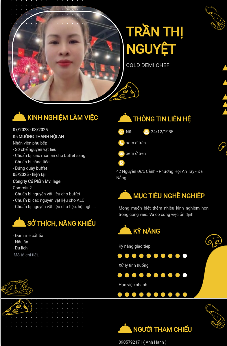 ảnh cv
