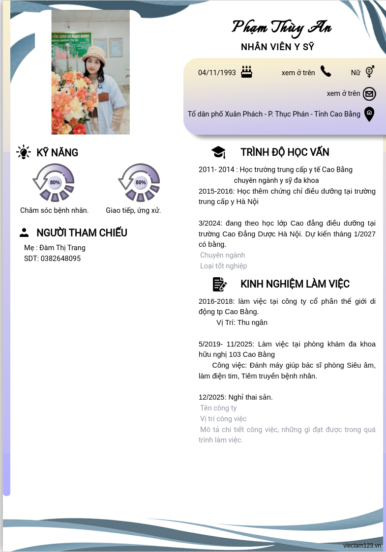 ảnh cv